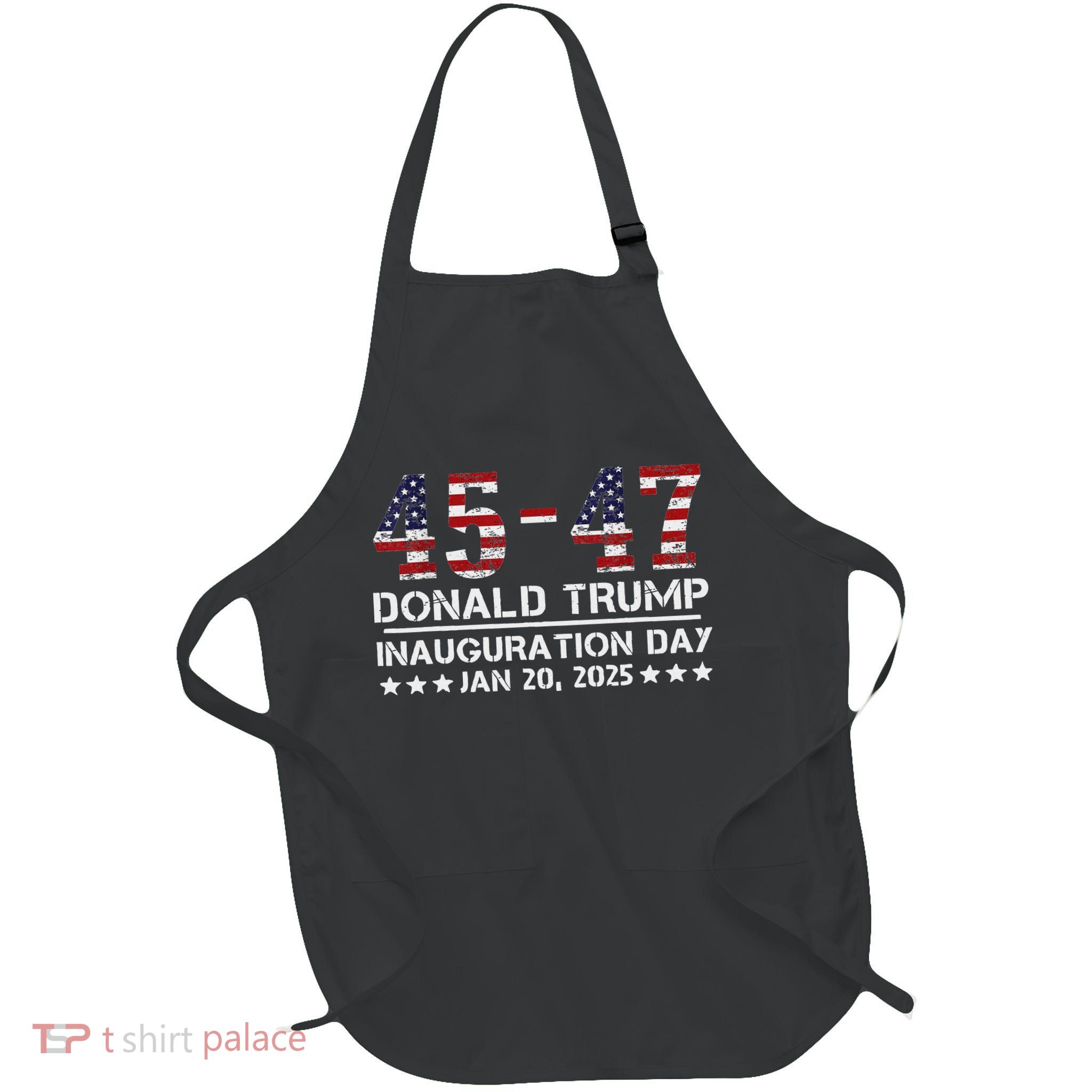45 47 Usa Flag Trump Inauguration Day 2025 Vance 2028 Apron