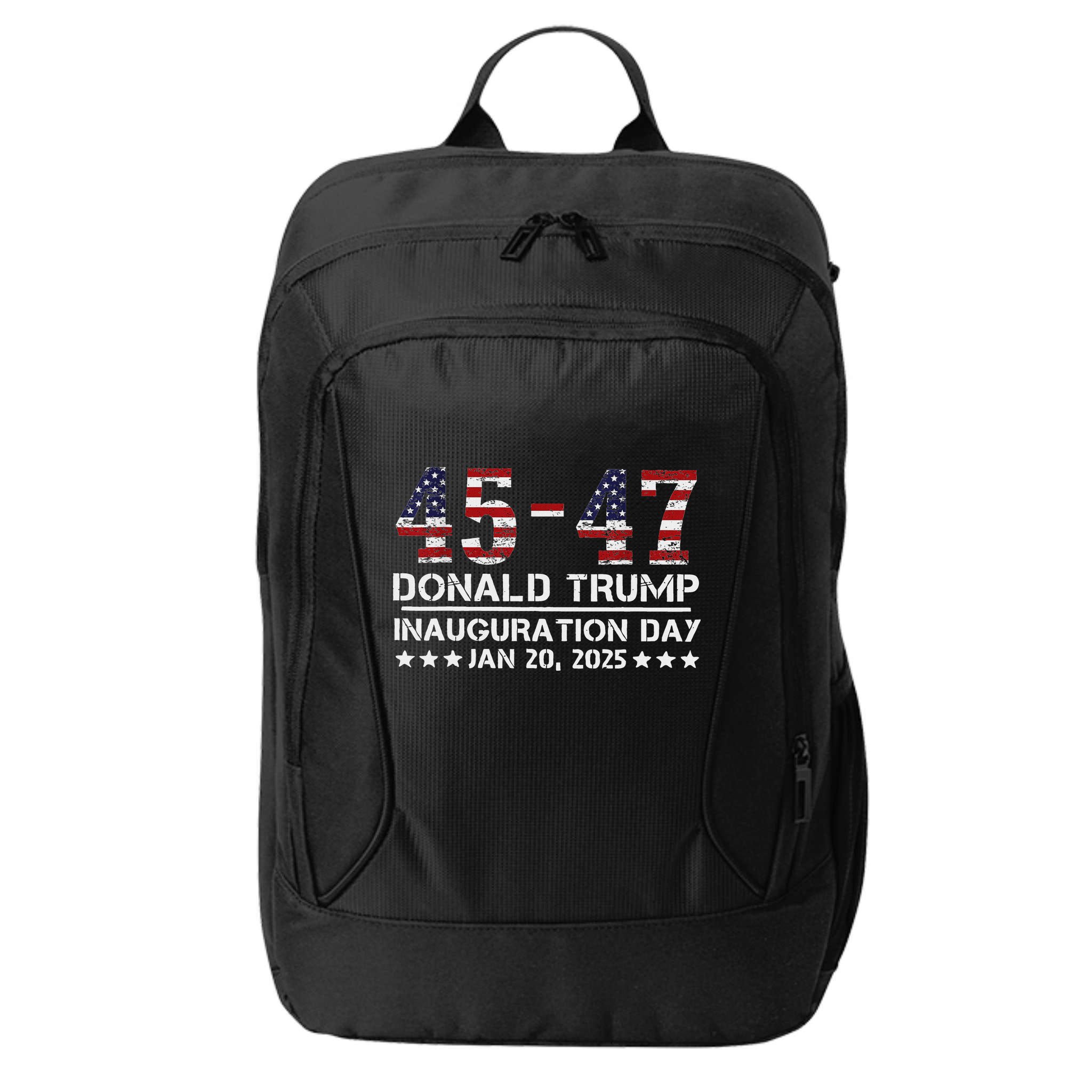 45 47 Usa Flag Trump Inauguration Day 2025 Vance 2028 City Backpack