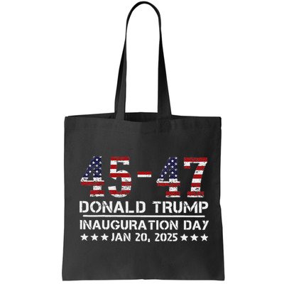 45 47 Usa Flag Trump Inauguration Day 2025 Vance 2028 Bag