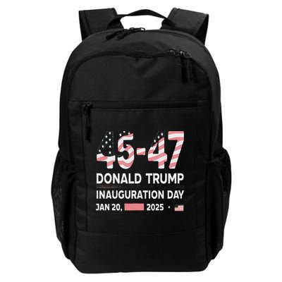 45 47 Usa Flag Trump Inauguration Day 2025 Vance 2028 Backpack