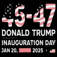 45 47 Usa Flag Trump Inauguration Day 2025 Vance 2028 Bucket Hat