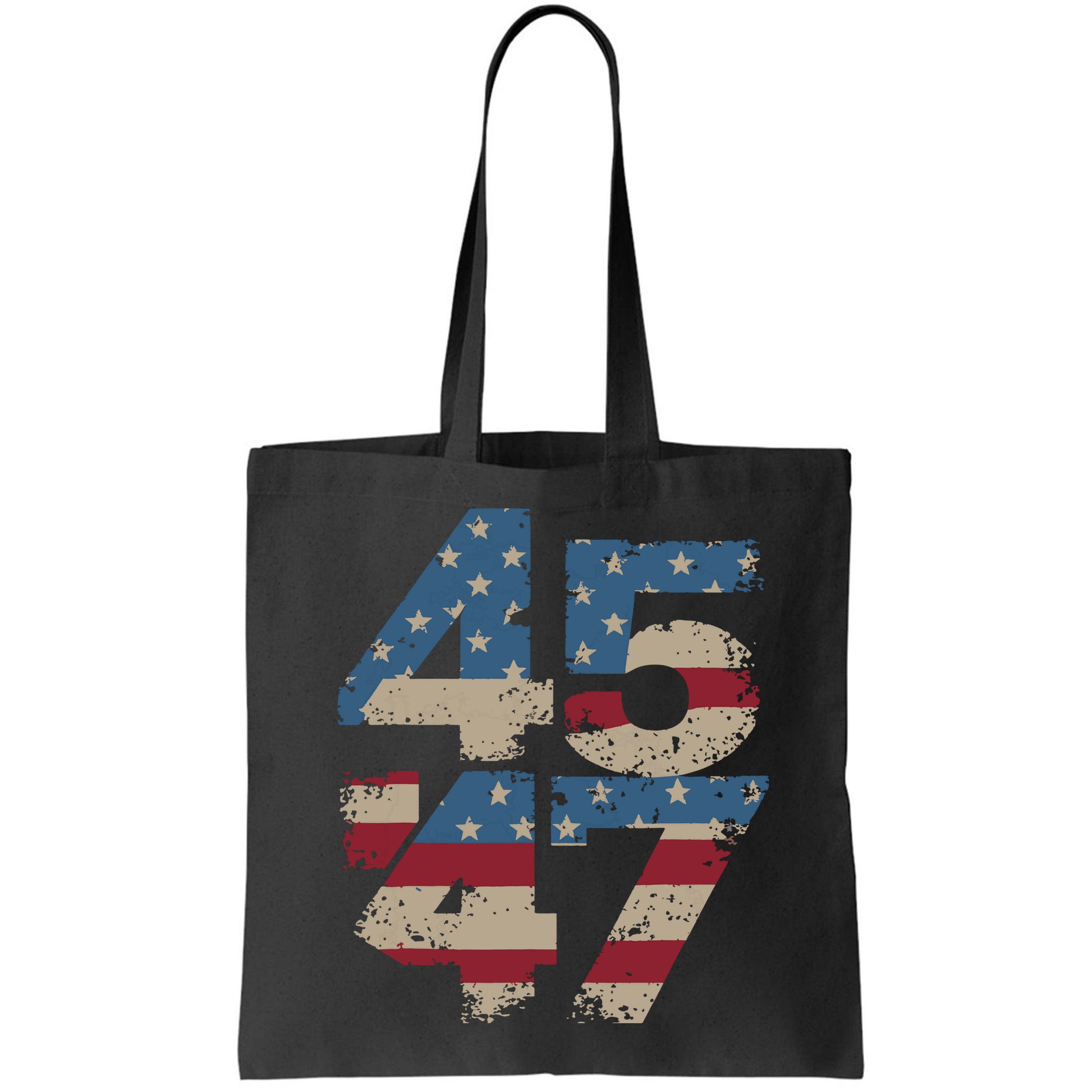 45 47 Vintage American Flag Bag