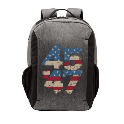 45 47 Vintage American Flag Vector Backpack