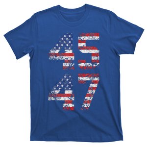 45 47 We The People 2024 Stand With American Flag T-Shirt