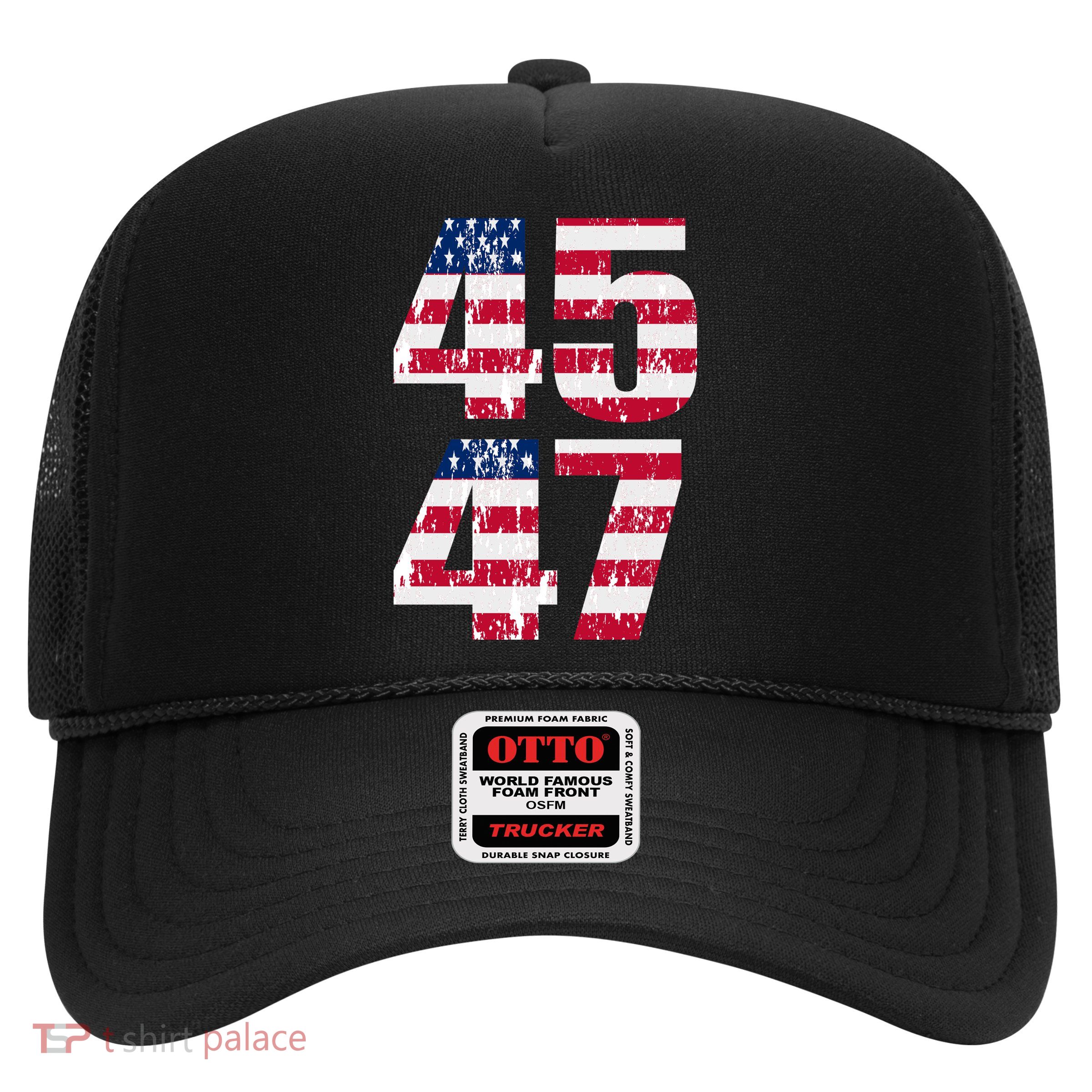 45 47 Trump 2024 Trucker Hat