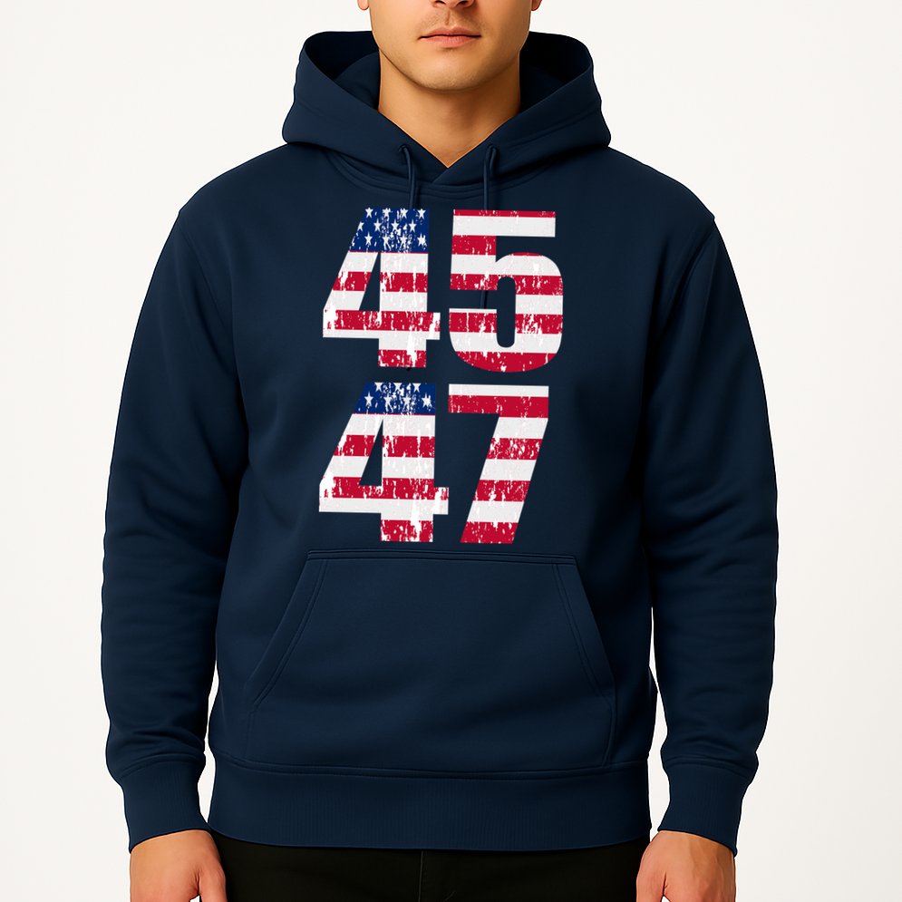 45 47 Trump 2024 Hoodie