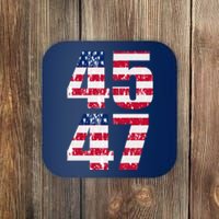 45 47 Trump 2024 Coaster