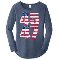 45 47 Trump 2024 Women's Perfect Tri Tunic Long Sleeve Shirt