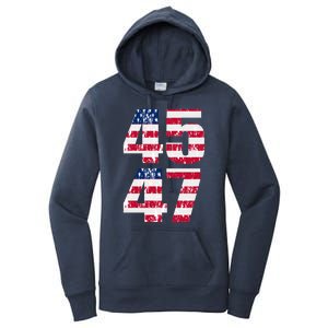 45 47 Trump 2024 Women's Pullover Hoodie