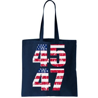 45 47 Trump 2024 Tote Bag