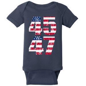 45 47 Trump 2024 Baby Bodysuit