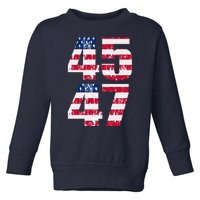 45 47 Trump 2024 Toddler Sweatshirt