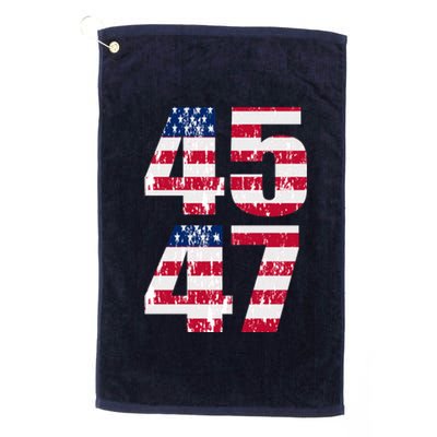 45 47 Trump 2024 Platinum Collection Golf Towel