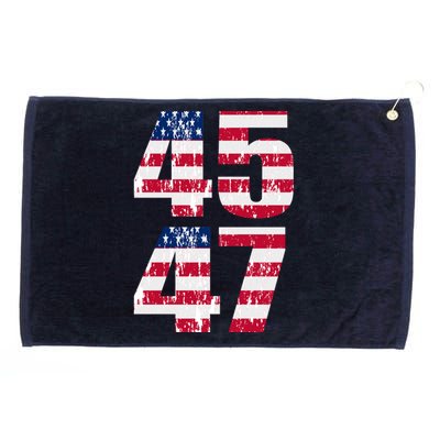 45 47 Trump 2024 Grommeted Golf Towel