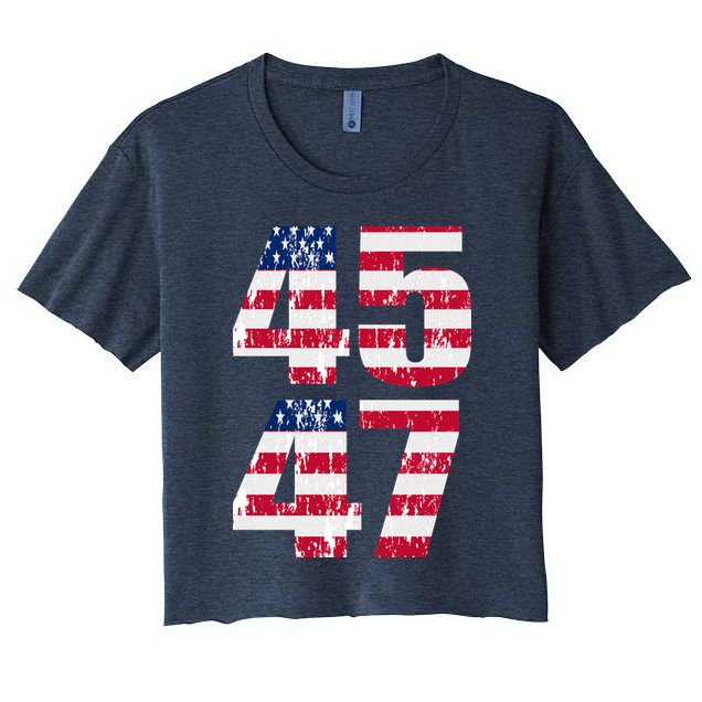 45 47 Trump 2024 Crop Top