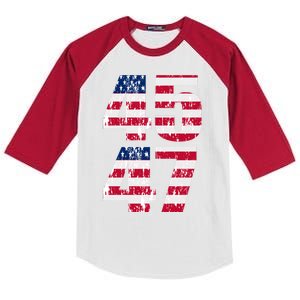 45 47 Trump 2024 Kids Colorblock Raglan Jersey