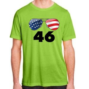 46th President Joe Biden Aviators American Flag Adult ChromaSoft Performance T-Shirt