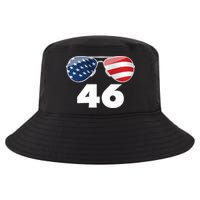 46th President Joe Biden Aviators American Flag Cool Comfort Performance Bucket Hat