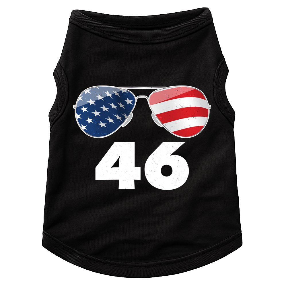 46th President Joe Biden Aviators American Flag Doggie Tank