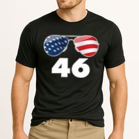 46th President Joe Biden Aviators American Flag Cooling Performance Crew T-Shirt
