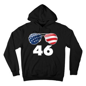 46th President Joe Biden Aviators American Flag Hoodie