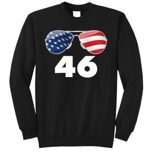 46th President Joe Biden Aviators American Flag Sweatshirt