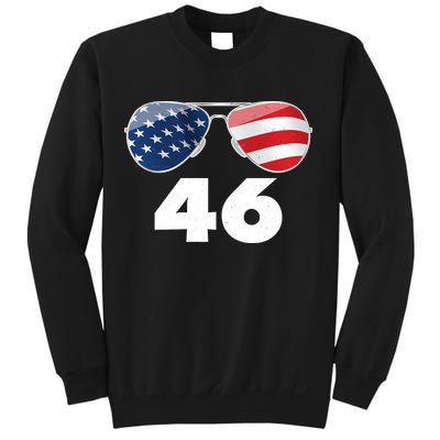 46th President Joe Biden Aviators American Flag Sweatshirt