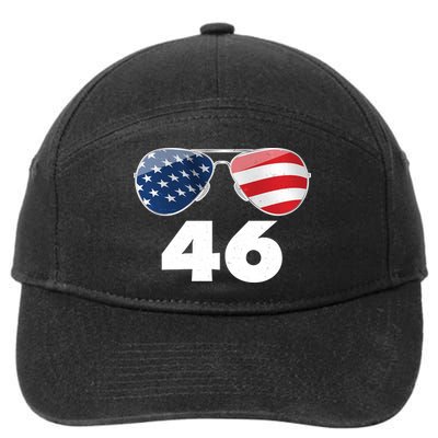 46th President Joe Biden Aviators American Flag 7-Panel Snapback Hat