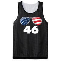 46th President Joe Biden Aviators American Flag Mesh Reversible Basketball Jersey Tank