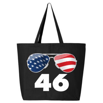 46th President Joe Biden Aviators American Flag 25L Jumbo Tote