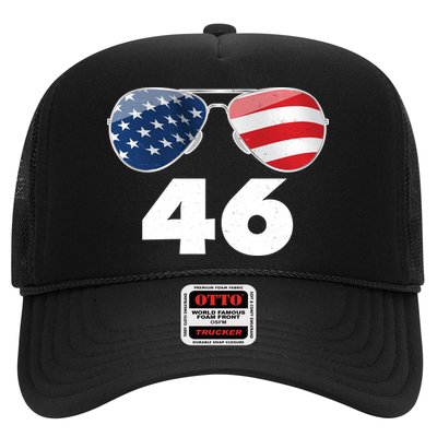 46th President Joe Biden Aviators American Flag Trucker Hat
