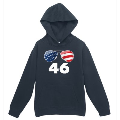 46th President Joe Biden Aviators American Flag Urban Pullover Hoodie