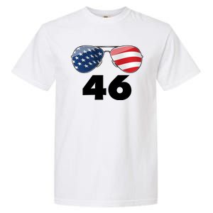 46th President Joe Biden Aviators American Flag Garment-Dyed Heavyweight T-Shirt