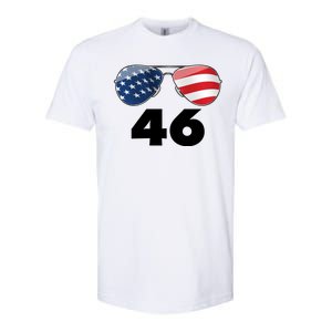 46th President Joe Biden Aviators American Flag Softstyle CVC T-Shirt