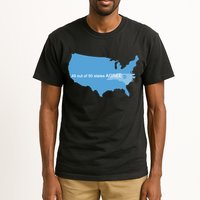 49 Out Of 50 States Agree  Tall T-Shirt