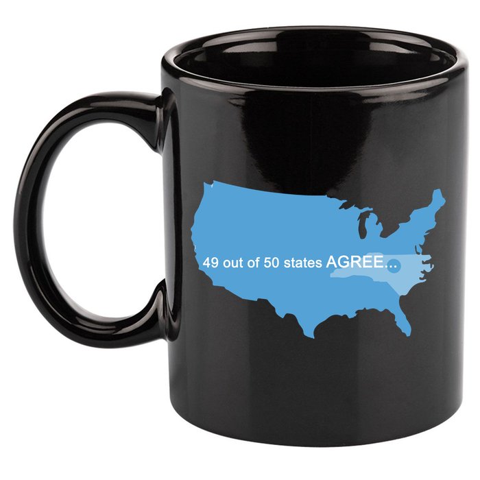 49 Out Of 50 States Agree  11oz C Handle Ceramic Mug