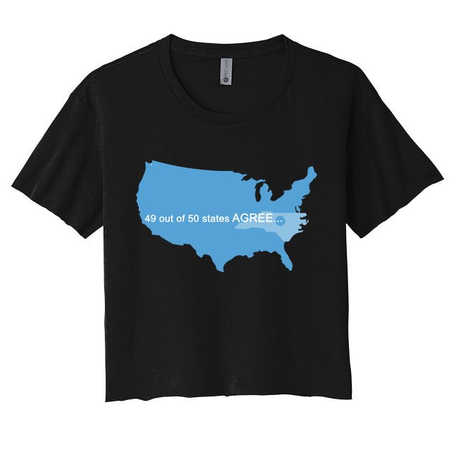 49 Out Of 50 States Agree  Crop Top