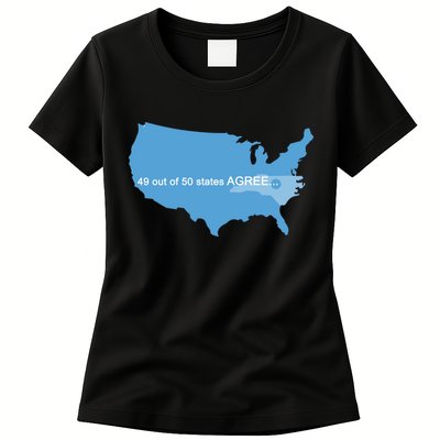 49 Out Of 50 States Agree  Womens T-Shirt