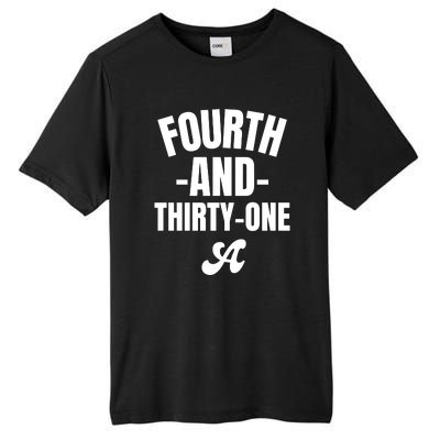 4th And 31 Alabama Fourth And Thirty One Alabama Tall Fusion ChromaSoft Performance T-Shirt