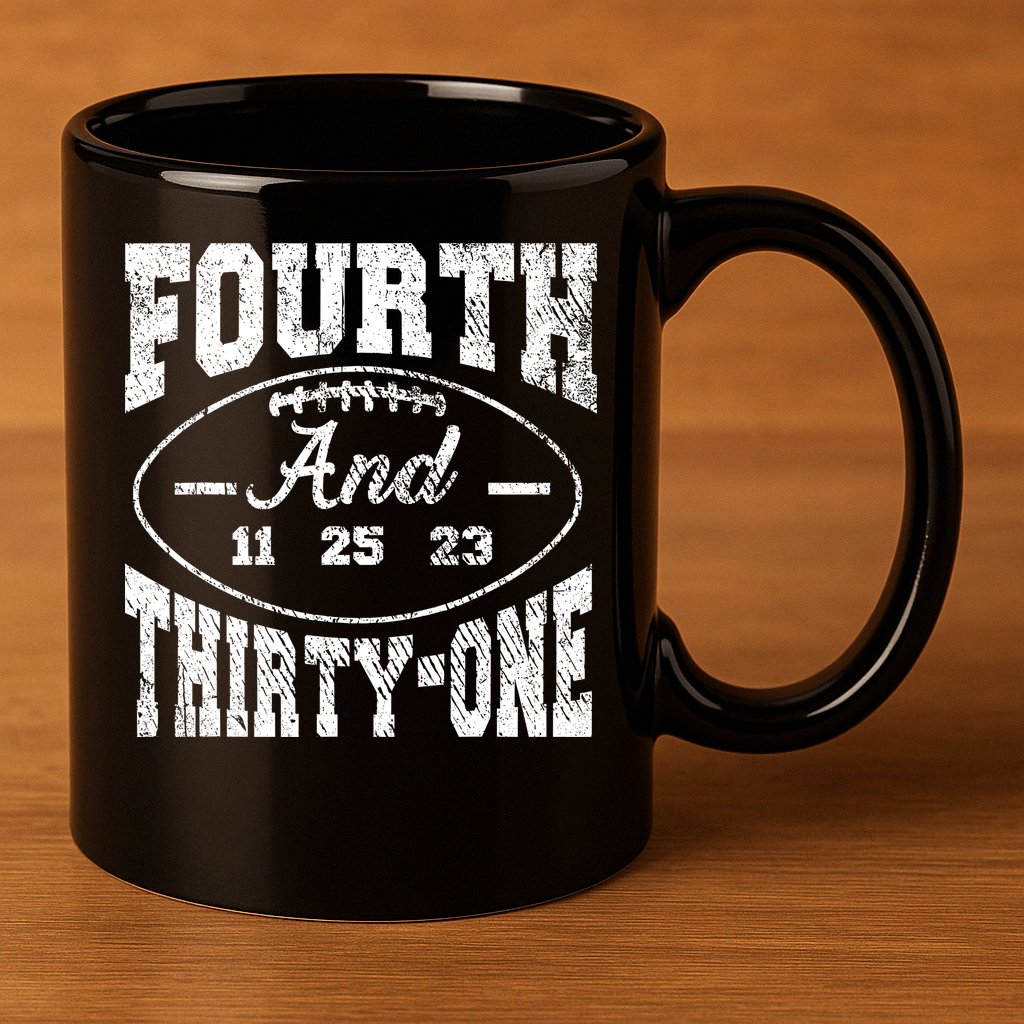 4th And 31 Alabama Fourth And Thirty One Alabama 11oz C Handle Ceramic Mug
