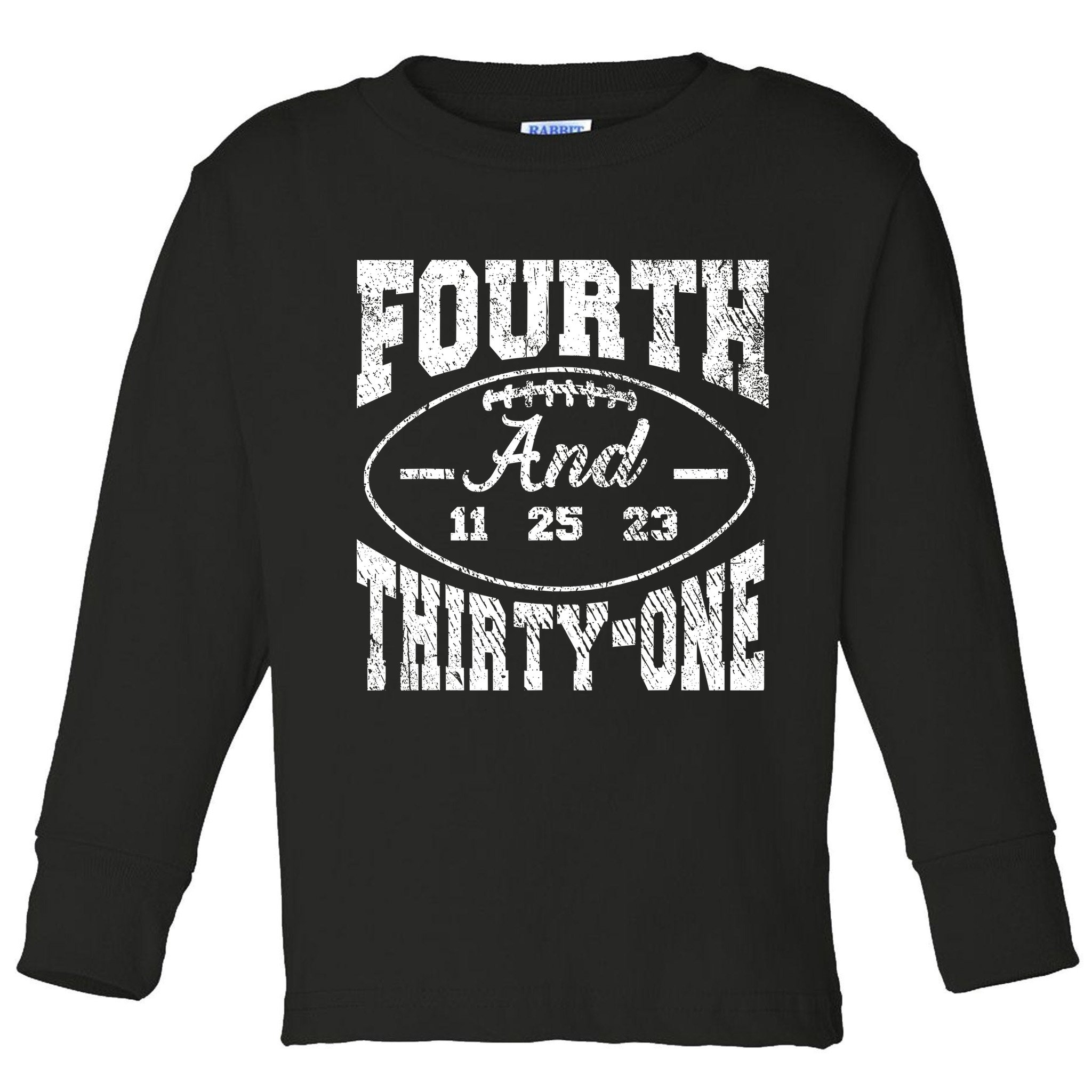 4th And 31 Alabama Fourth And Thirty One Alabama Toddler Long Sleeve Shirt