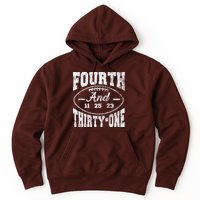 4th And 31 Alabama Fourth And Thirty One Alabama Hoodie