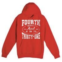 4th And 31 Alabama Fourth And Thirty One Alabama Premium Pullover Hoodie