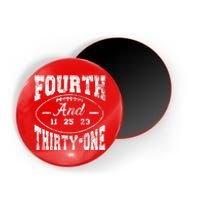 4th And 31 Alabama Fourth And Thirty One Alabama Magnet