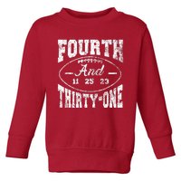 4th And 31 Alabama Fourth And Thirty One Alabama Toddler Sweatshirt