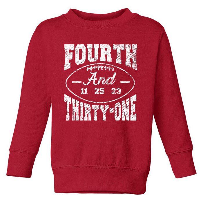 4th And 31 Alabama Fourth And Thirty One Alabama Toddler Sweatshirt