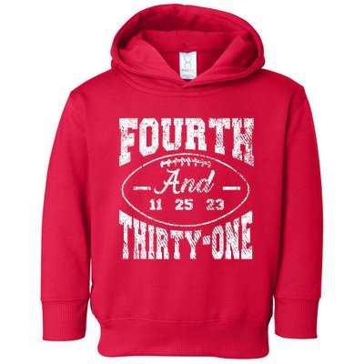 4th And 31 Alabama Fourth And Thirty One Alabama Toddler Hoodie