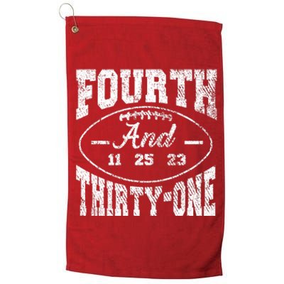 4th And 31 Alabama Fourth And Thirty One Alabama Platinum Collection Golf Towel