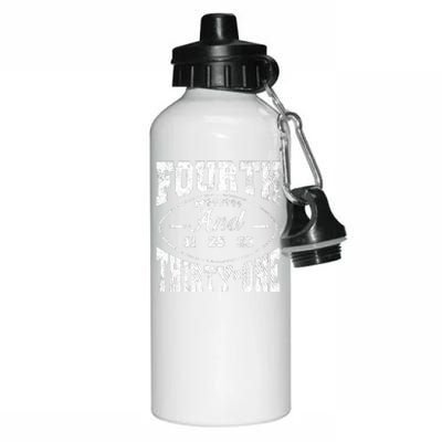 4th And 31 Alabama Fourth And Thirty One Alabama Aluminum Water Bottle