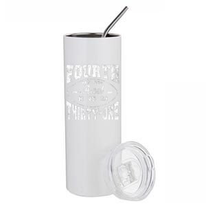 4th And 31 Alabama Fourth And Thirty One Alabama Stainless Steel Tumbler